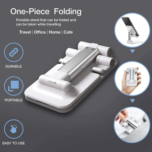 Flexible Mobile Holder Universal Mobile Stand Flexible Stand Pocket Size - Leyloo.pk