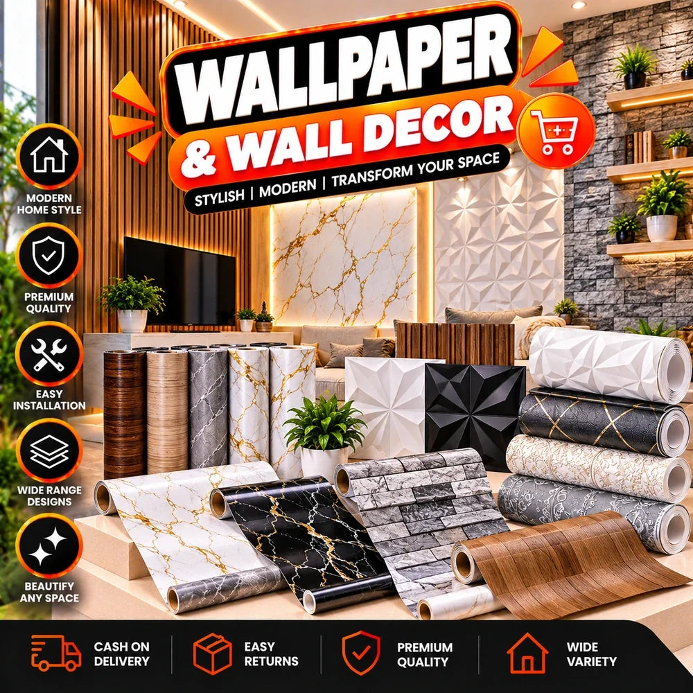 Wallpaper & Wall Decor