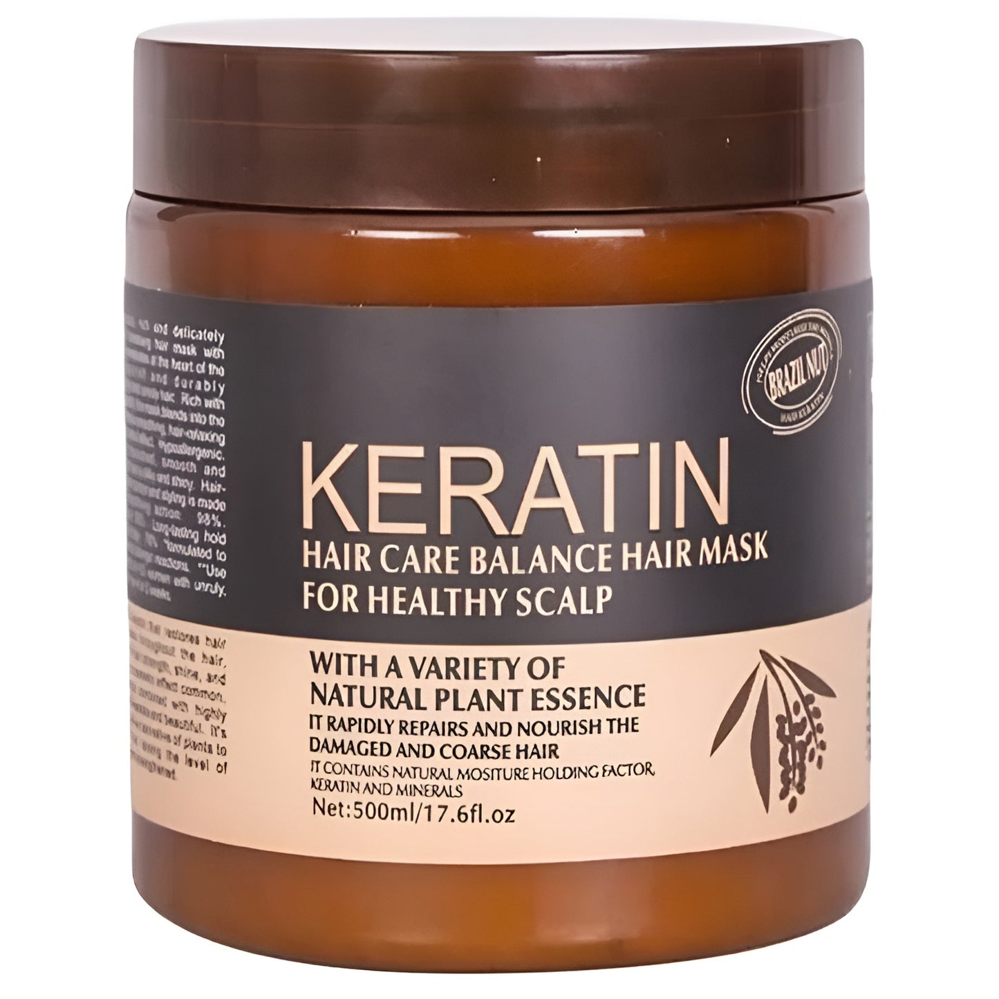 (NW00028) Keratin Hair Care Balance Hair Mask for Healthy Scalp 500ml