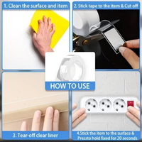 Nano Double Sided Tape (3 Meter) – Strong Transparent Reusable Adhesive Tape for Home & Office