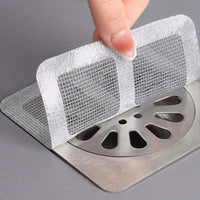 (pack of 10 )Multifunctional Sticker Drainer Net for bathroom, kitchen etc | Window Screen Repair Patches for Door Window - Leyloo.pk