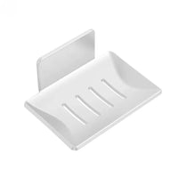 Self-Adhesive Wall Mounted Soap Holder Tray – Waterproof Bathroom Soap Dish with Drainage Slots