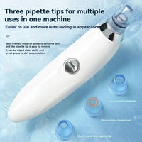 Electric Blackhead Remover Vacuum Pore Cleaner Facial Acne Extractor