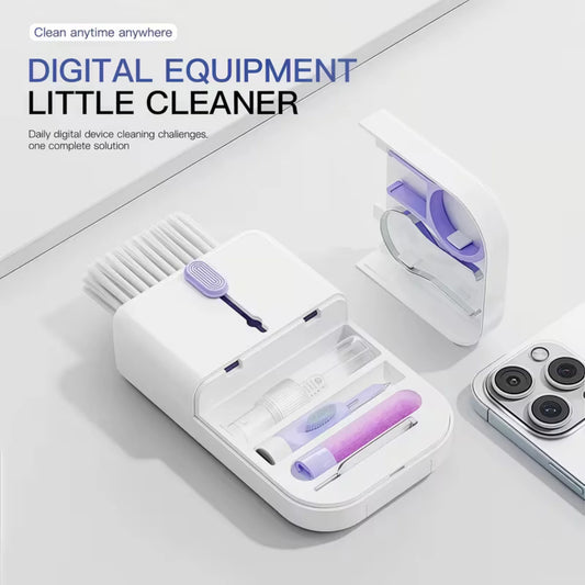 Portable Digital Equipment Cleaning Kit – Multi-Function Mini Cleaner for Keyboard, Earbuds, Phone & Gadgets