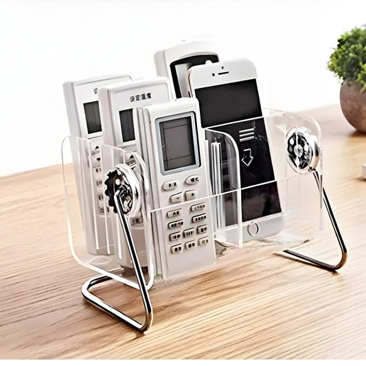 Multi-Purpose Remote Control & Mobile Phone Holder Desktop Organizer Stand