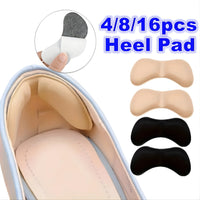 Self-Adhesive Heel Cushion Pads – Anti-Slip Shoe Inserts for Blister Prevention & Size Adjustment