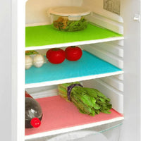 Refrigerator Mats Shelf Liners | Waterproof & Washable Fridge Mats | Multi-Color Anti-Slip Drawer Liners