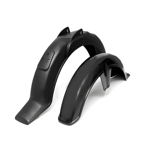 2 Pc Motorcycle Plastic Fender Mudguards Cover Set Best Quality – 70cc Bike – Front &amp; Back