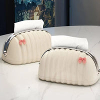Cute Handbag Tissue Box Dispenser – Decorative Desktop & Car Tissue Holder Case
