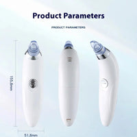 Electric Blackhead Remover Vacuum Pore Cleaner Facial Acne Extractor