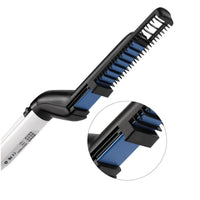 Electric Hair Straightening Comb Brush | Fast Heat Styling Iron
