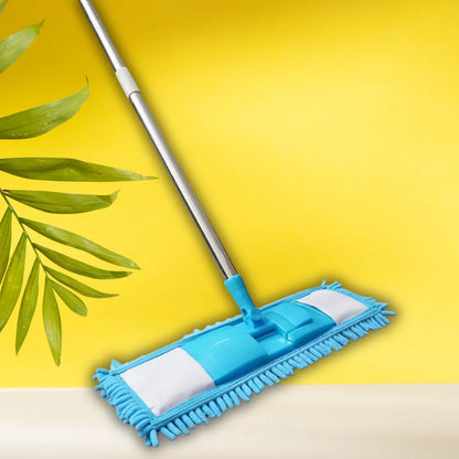 Cleaning Mop & Duster Set – 2 in 1 Floor Mop and Fan Duster Pack