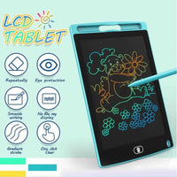 LCD Writing Tablet for Kids | Reusable Digital Drawing Pad with Stylus & One-Click Erase