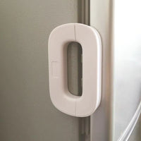 Refrigerator Door Lock – Child Safety Fridge & Cabinet Lock with Strong Adhesive