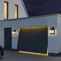 Solar Outdoor Wall Lantern – Motion Sensor LED Warm Filament Wall Light