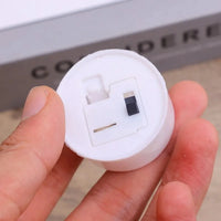 Battery Operated LED Tealight Candles – Flameless Flickering Decorative Mini Candles (White)