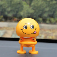 Emoji Spring Bobblehead – Car Dashboard Decor