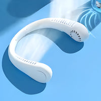 Mini Neck Portable No-Blade Hanging Neck Air Cooler – Rechargeable Summer Sport Fan (Random Colors)