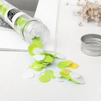 Portable Fruit-Scented Petal Soap Sheets – Heart-Shaped Mini Travel Soap Flakes in Decorative Tubes for Camping, Hiking, and Outdoor Hygiene