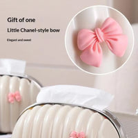 Cute Handbag Tissue Box Dispenser – Decorative Desktop & Car Tissue Holder Case