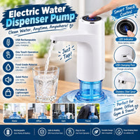 Electric Water Dispenser Pump – Automatic USB Rechargeable Water Bottle Switch
