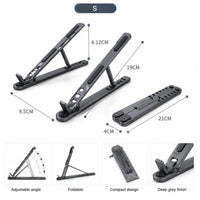Adjustable Laptop Stand – 6-Level Foldable Aluminum Laptop Holder