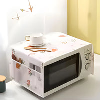 Universal Microwave Cover – Heat Resistant Dustproof Kitchen Appliance Guard Cover