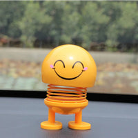 Emoji Spring Bobblehead – Car Dashboard Decor