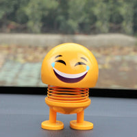 Emoji Spring Bobblehead – Car Dashboard Decor