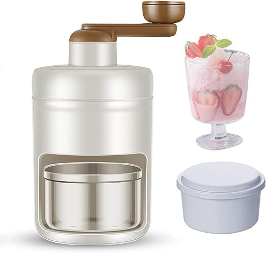 Portable Manual Ice Crusher Multi-function Hand Shaved Ice Machine Ice Chopper - ice shaver - ice shaver machine - ice crusher - mini Mini Shaved Ice - Leyloo.pk