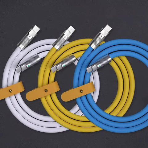 3 In 1 Micro Super Fast Charging Cable Silicone Original 120W Type C Fast Charging 6A For Mi 11 Lite/Mi 11 Lite 5G/Mi 11i/Mi 11X/Mi 11X Pro/Mi 11/Mi 10 Pro 5G/Mi 10 5G/Mi 10T Pro/ Mi 10T Pro 5G/Mi 10T 5G/Mi Note 10 Lite/Mi