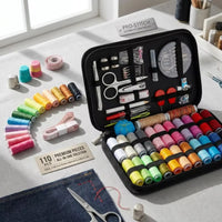 98 Pcs Complete Sewing Kit – Portable Travel Sewing Supplies Set with Zippered Storage Case
