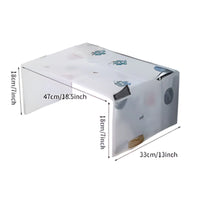 Universal Microwave Cover – Heat Resistant Dustproof Kitchen Appliance Guard Cover