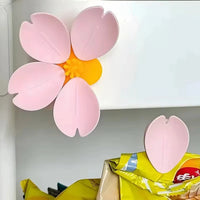 Cute Cherry Blossom Bag Clips – Reusable Food Storage Sealing Clips