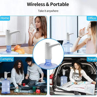 Electric Water Dispenser Pump – Automatic USB Rechargeable Water Bottle Switch