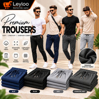French Terry Trousers for Men | Summer Gym, Sports & Jogging Sweatpants