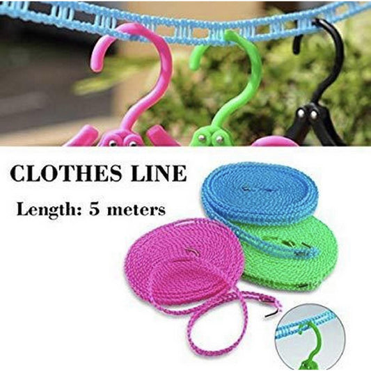 Plastic Clothes Hanging Rope – 5 Meter | Strong & Durable Clothesline