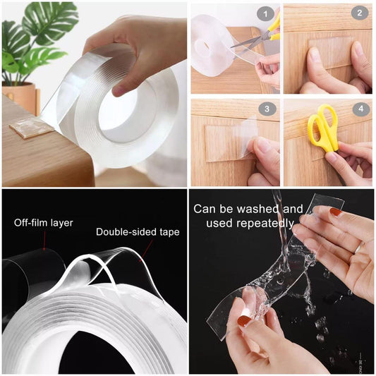 Nano Double Side Tape   (3 Meter Size) - Leyloo.pk