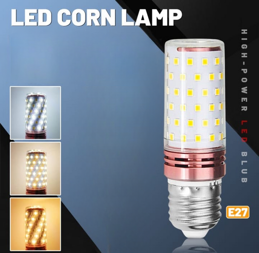 E27 LED Corn Light Lamp Bulb | 3 in 1 light modes Chandelier, Candle LED Light For Home &amp; Decoration - 12W/16W