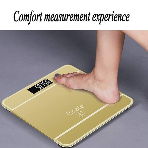 iScale Electronic Bathroom Scale | Calculate your weight now at home (Random color) - Leyloo.pk