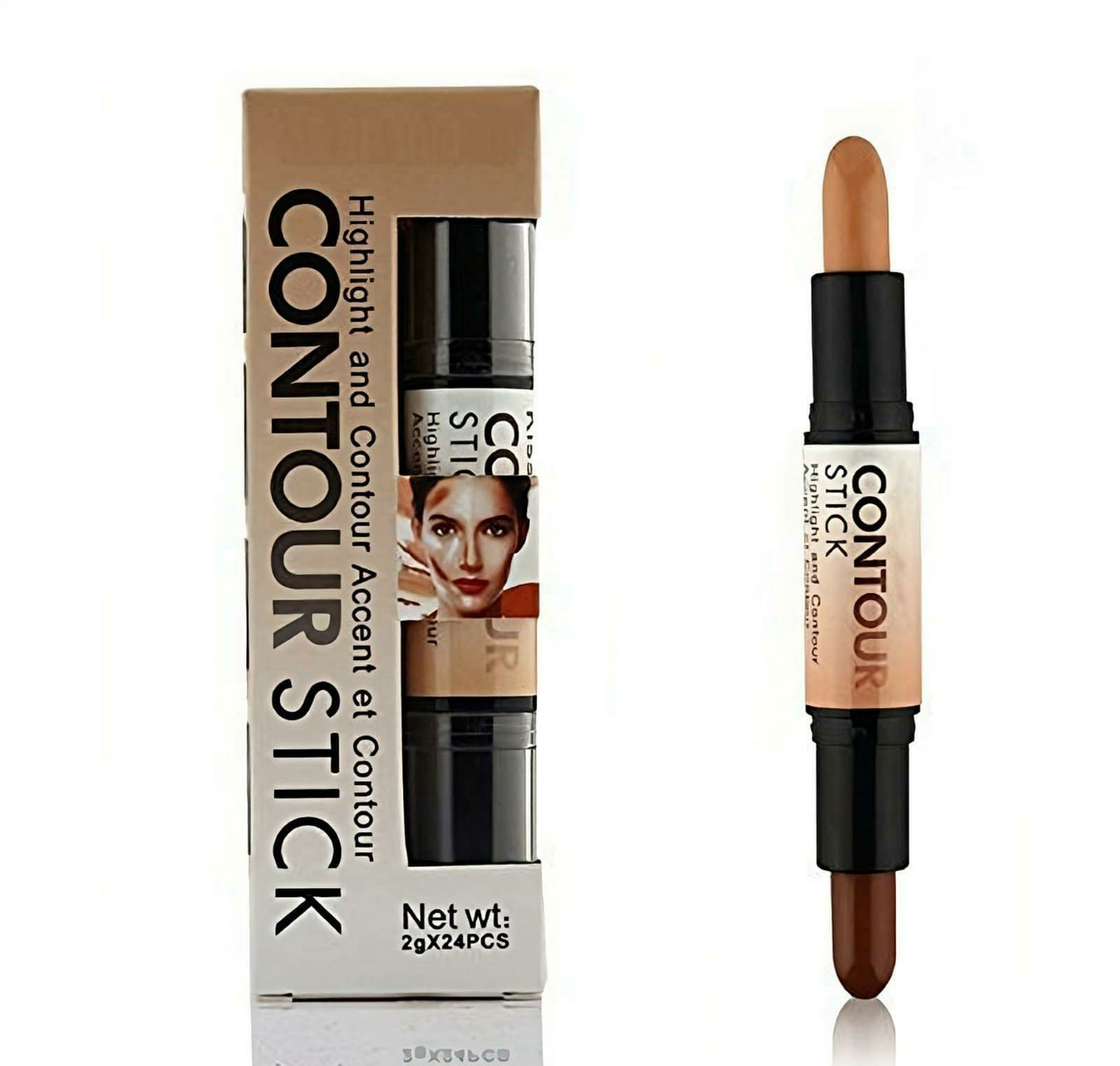 2-in-1 Contour Stick Makeup Stick for womens