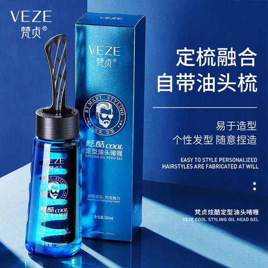 Veze Styling Head Oil Gel With Comb ( 280ml) - Leyloo.pk