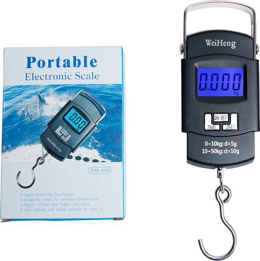 Portable electronic scale WH-A08 Mini scale | Digital Hand weight Scale - Leyloo.pk