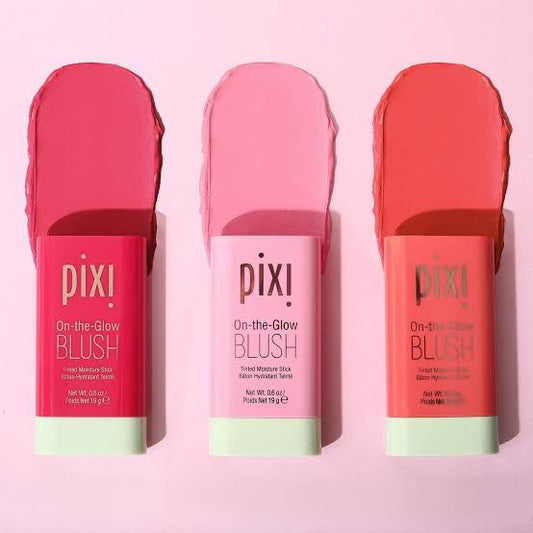 ( 1 Shade) PIXI On The Glow  Blush Stick   on-the-go touch-ups. (random shades)