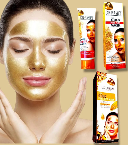 Whitening And Brightening Face Gold Mask / 24K Gold Peel off Mask