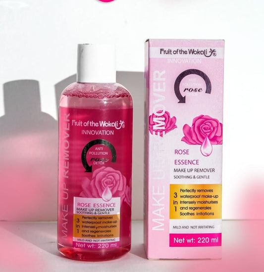 3 in 1 Rose Essence Makeup Remover  220ml