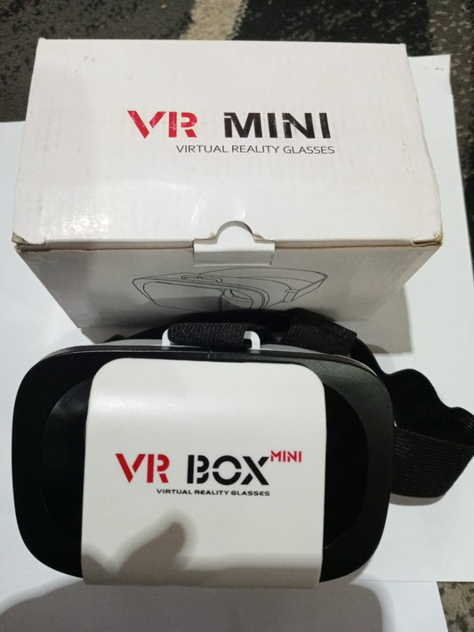 (NW000357) MINI VR BOX 3d Virtual Reality Box Adjustable Head Strap  (RANDOM COLORS)