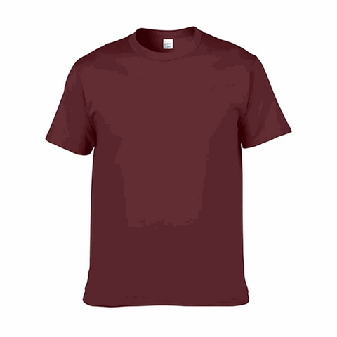 Mens Plain Basic T-shirts Black White Maroon Grey Color Round Neck Half Sleeves 100% Pure Cotton Summer Collection