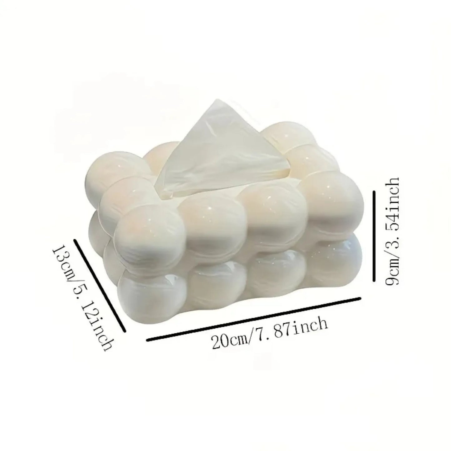 Creative Cloud-Shaped Tissue Box – Decorative Holder for Table & Desk