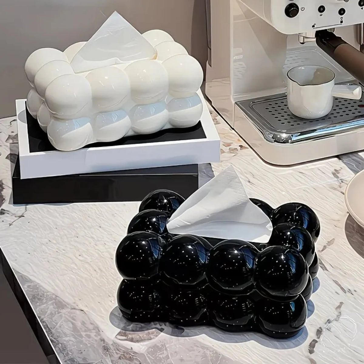 Creative Cloud-Shaped Tissue Box – Decorative Holder for Table & Desk